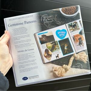 NEW Creative Memories Gemstone Patterns For Custom Cutting System Scrapbooking